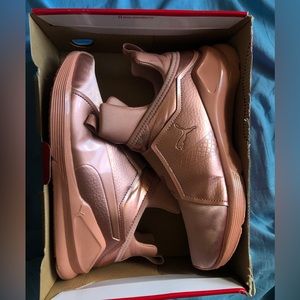 Puma Rebel Mid - Peach Beige Rose Gold Sneakers